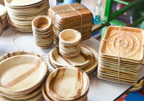 Top Areca and palm Leaf Plate exporters in Alappuzha kerala india